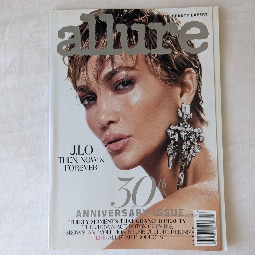 Allure Magazine with Jennifer Lopez